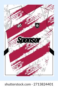 Pattern Football Jersey Designs  Customizable Sublimation Print