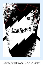 Padrão de futebol Jersey Designs personalizável sublimação impressão