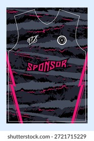 Pattern Football Jersey Designs  Customizable Sublimation Print