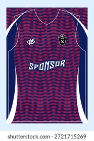 Padrão de futebol Jersey Designs personalizável sublimação impressão