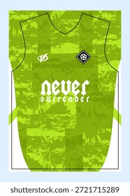 Padrão de futebol Jersey Designs personalizável sublimação impressão