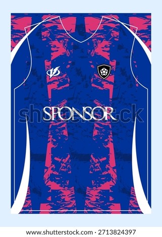 Pattern Football Jersey Designs  Customizable Sublimation Print