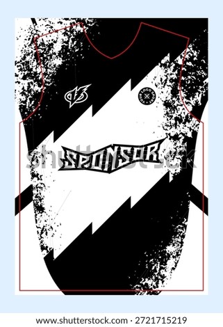 Pattern Football Jersey Designs  Customizable Sublimation Print