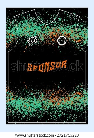 Pattern Football Jersey Designs  Customizable Sublimation Print