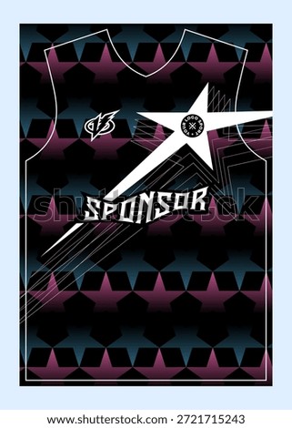 Pattern Football Jersey Designs  Customizable Sublimation Print