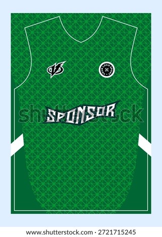 Pattern Football Jersey Designs  Customizable Sublimation Print