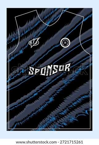 Pattern Football Jersey Designs  Customizable Sublimation Print