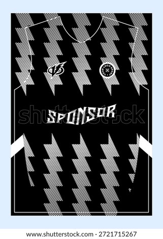 Pattern Football Jersey Designs  Customizable Sublimation Print