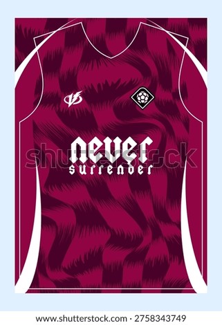 Pattern Football Jersey Designs  Customizable Sublimation Print