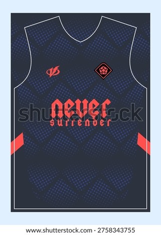 Pattern Football Jersey Designs  Customizable Sublimation Print