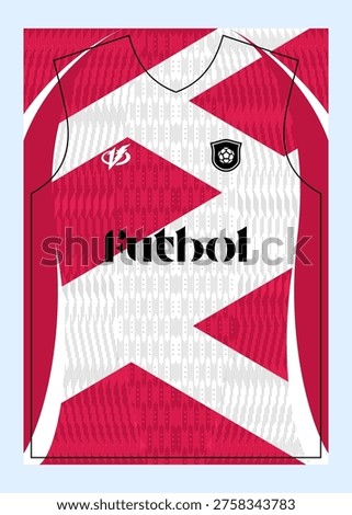 Pattern Football Jersey Designs  Customizable Sublimation Print