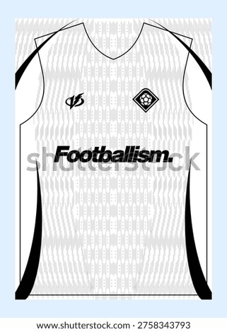 Pattern Football Jersey Designs  Customizable Sublimation Print