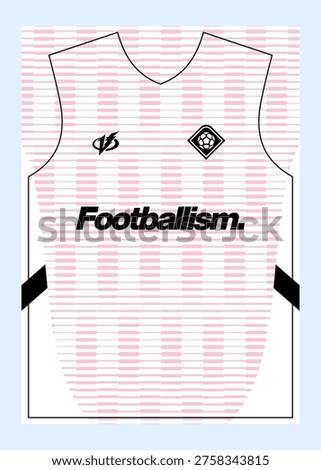 Pattern Football Jersey Designs  Customizable Sublimation Print