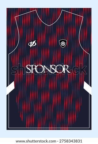 Pattern Football Jersey Designs  Customizable Sublimation Print