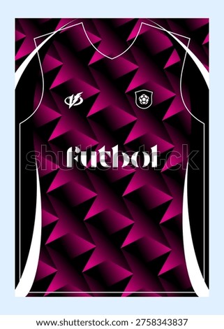 Pattern Football Jersey Designs  Customizable Sublimation Print