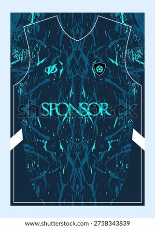 Pattern Football Jersey Designs  Customizable Sublimation Print