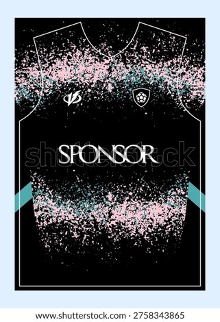 Pattern Football Jersey Designs  Customizable Sublimation Print