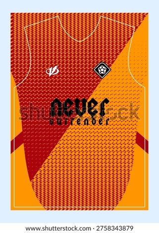 Pattern Football Jersey Designs  Customizable Sublimation Print