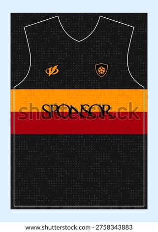 Pattern Football Jersey Designs  Customizable Sublimation Print