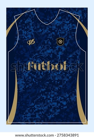 Pattern Football Jersey Designs  Customizable Sublimation Print