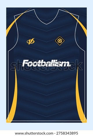 Pattern Football Jersey Designs  Customizable Sublimation Print
