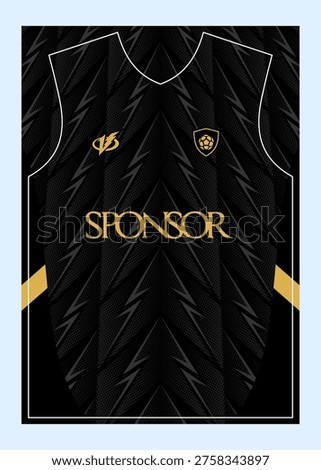 Pattern Football Jersey Designs  Customizable Sublimation Print