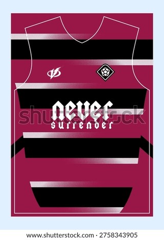 Pattern Football Jersey Designs  Customizable Sublimation Print