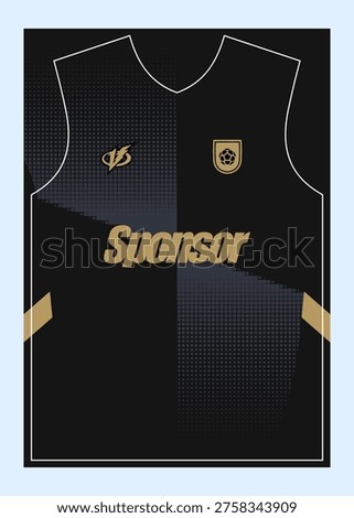Pattern Football Jersey Designs  Customizable Sublimation Print