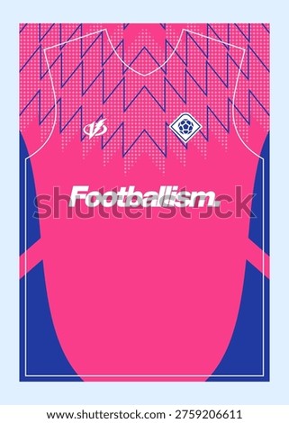 Pattern Football Jersey Designs  Customizable Sublimation Print