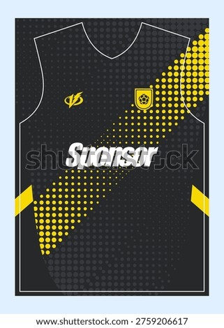 Pattern Football Jersey Designs  Customizable Sublimation Print