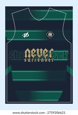 Pattern Football Jersey Designs  Customizable Sublimation Print