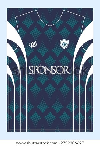 Pattern Football Jersey Designs  Customizable Sublimation Print
