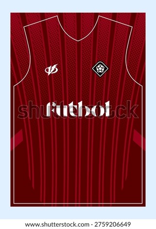 Pattern Football Jersey Designs  Customizable Sublimation Print