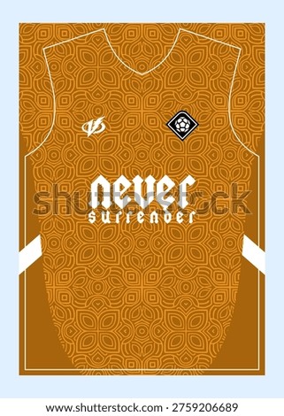 Pattern Football Jersey Designs  Customizable Sublimation Print