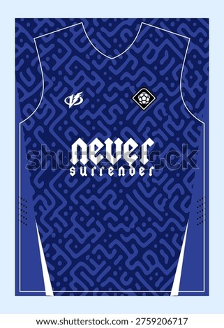 Pattern Football Jersey Designs  Customizable Sublimation Print