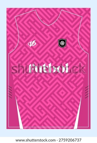 Pattern Football Jersey Designs  Customizable Sublimation Print