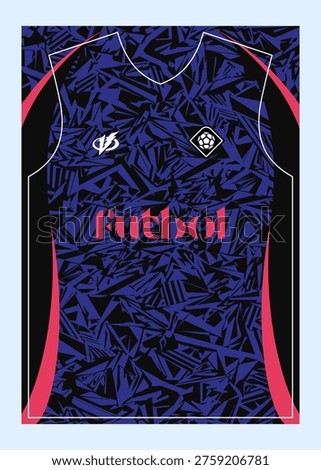 Pattern Football Jersey Designs  Customizable Sublimation Print