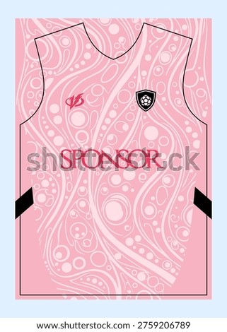 Pattern Football Jersey Designs  Customizable Sublimation Print