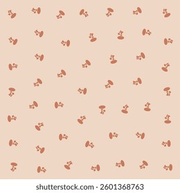 a pattern of footprints and shoes on a beige background
