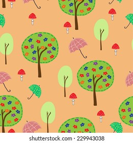 the pattern of forest
