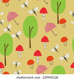 the pattern of forest