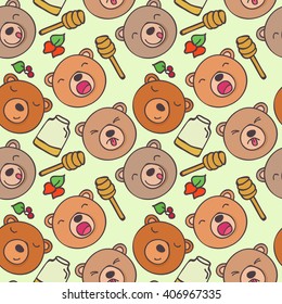 The pattern of forest bears