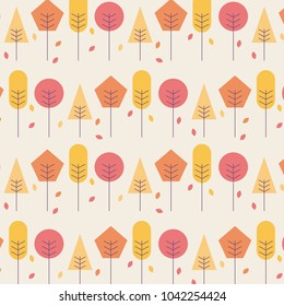 pattern forest tree leaves natural season autumn