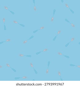 pattern fork cartoon. dinner tableware, restaurant meal, eat silver fork sign. seamless vector illustration