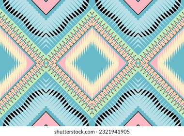 Pattern fresh seamless blue pastel