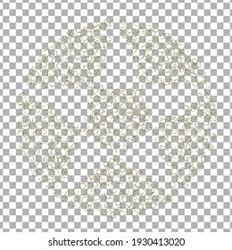 Pattern with gambling symbols in star pattern. Colored illustrations with hearts, spades, clubs, diamonds. Template for advertising parties, events in Vegas. 