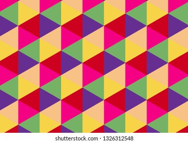 pattern geometric background style vector create idea design colorful