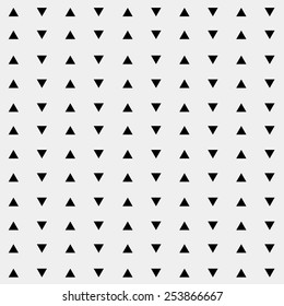 Pattern geometric, background triangle, retro vintage design vector minimalistic monochrome