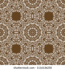 pattern with geometric color elegant ornament, design for print fabric, bandana. vector illustration. red tone.