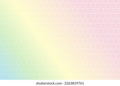 Pattern with geometric elements in pastel tones. vector abstract gradient background